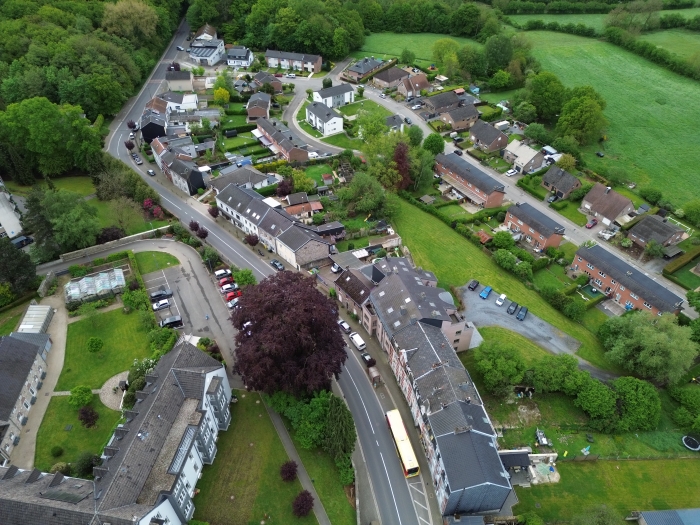 Moresnet-Chapelle vu du ciel par Guy Ernst