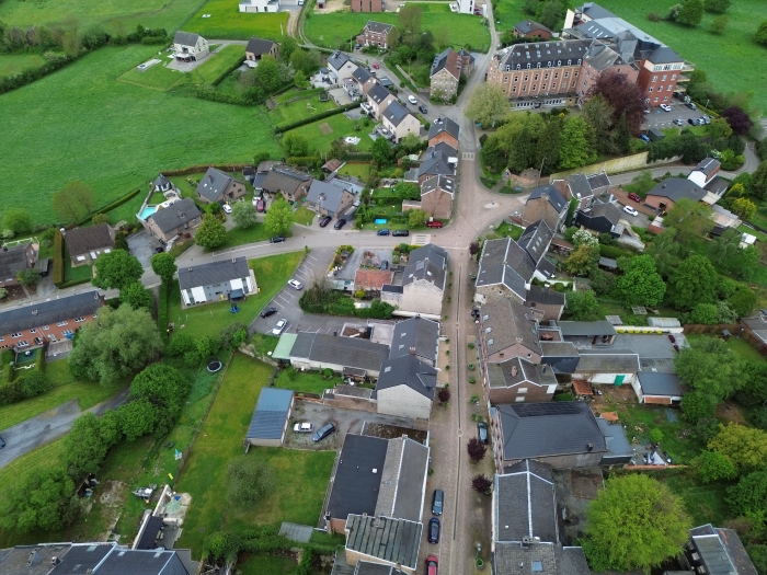 Moresnet-Chapelle vu du ciel par Guy Ernst