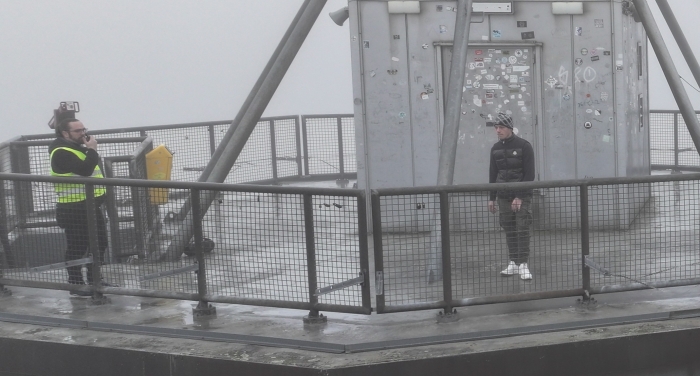 Tournage d'un clip vidéo pour le rappeur Brada